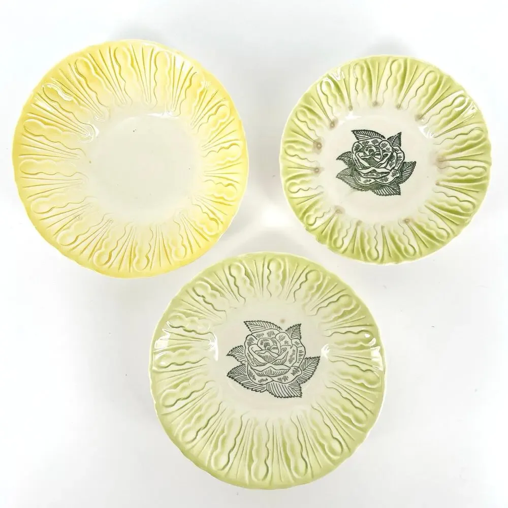50s Scio Pottery Hairpin serving bowls set of 3 1950s vintage